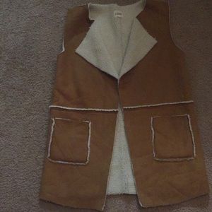 Sheep skin vest